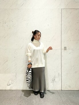 「pelleterno（ペレテルノ）のアイテム（その他シューズ）」を使った、WhimGazette_officialさん（レディース・149cm）の冬コーディネート