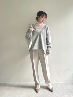 「Sympathy of Soul（シンパシーオブソウル）のアイテム（アクセサリー）」を使った、WhimGazette_officialさん（レディース・158cm）の冬コーディネート