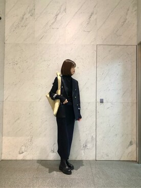 WhimGazette_officialさん（レディース・172cm）の冬コーディネート