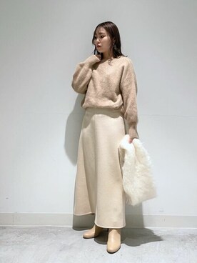 WhimGazette_officialさん（レディース・156cm）の冬コーディネート