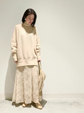 「MAURIZIO TAIUTI（マウリツィオタユーティ）のアイテム」を使った、WhimGazette_officialさん（レディース・156cm）の冬コーディネート