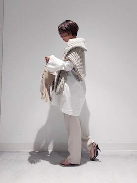 「MAURIZIO TAIUTI（マウリツィオタユーティ）のアイテム」を使った、WhimGazette_officialさん（レディース・164cm）の冬コーディネート