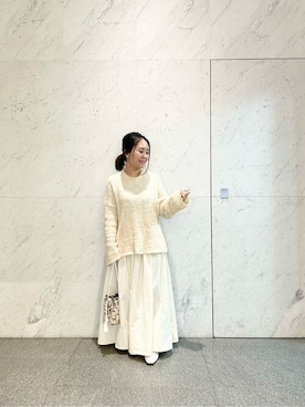 「Luca Grossi（ルーカグロッシ）のアイテム」を使った、WhimGazette_officialさん（レディース・149cm）の冬コーディネート