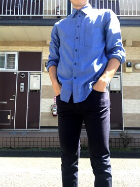 「コムサデモード」｜kimuさん（メンズ・177cm）の秋コーディネート