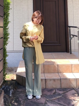 「CONVERSE（コンバース）のconverse（コンバース） ALL STAR OX（オールスターOX）（スニーカー）」を使った、Nagasawa Kazukoさん（レディース・152cm）の春コーディネート