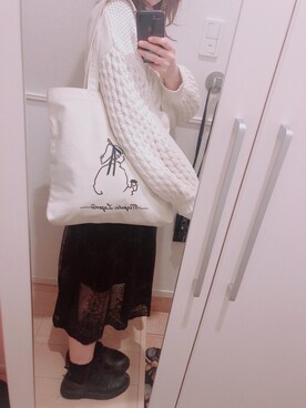 YUKI♡124さん（レディース・157cm）の冬コーディネート