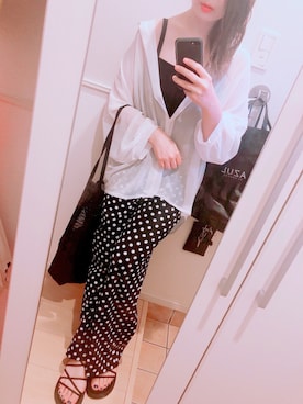 YUKI♡124さん（レディース・156cm）の夏コーディネート