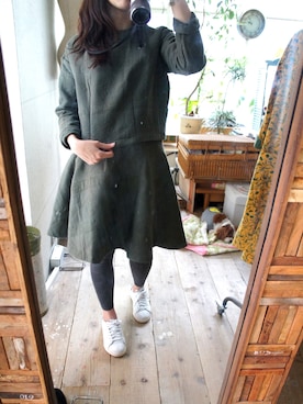 「アイテム（その他トップス）」を使った、AIKOさん（レディース・167cm）の冬コーディネート