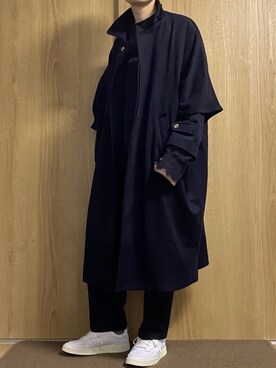 「JOURNAL STANDARD relume（ジャーナルスタンダード　レリューム）のアイテム（その他アウター）」を使った、NikuYAさん（メンズ・176cm）の冬コーディネート