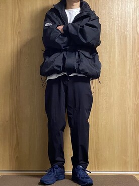 「ABU GARCIA（アブ・ガルシア）のアイテム（ジャケット/アウター）」を使った、NikuYAさん（メンズ・176cm）の冬コーディネート