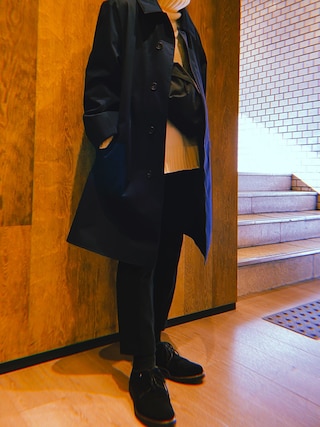 UNIQLO（ユニクロ）の「ブロックテックステンカラーコート（その他