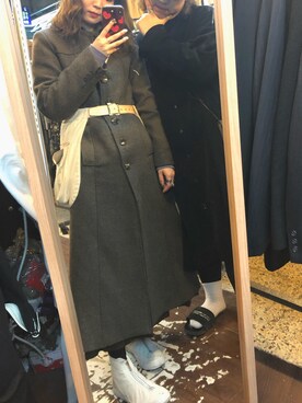 「AIN（エイン）のアイテム」を使った、misa.さん（レディース・157cm）の春コーディネート