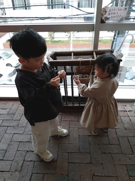 「CONVERSE（コンバース）のCONVERSE:CHILD ALL STAR N Z OX（スニーカー、ホワイト系）」を使った、yukiさん（レディース・160cm）の春コーディネート