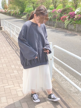 🌻sunny🌻さん（レディース・155cm）の春コーディネート