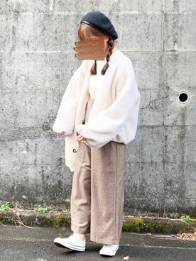 🌻sunny🌻さん（レディース・155cm）の冬コーディネート