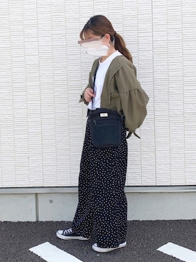 「GRL（グレイル）のアイテム（ノーカラージャケット）」を使った、🌻sunny🌻さん（レディース・155cm）の春コーディネート