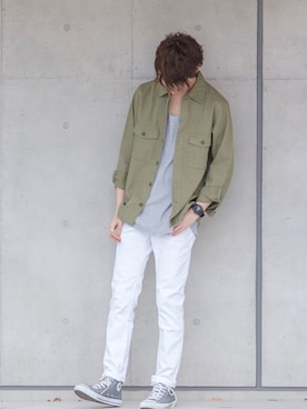 ガワさん(メンズ・175cm)の春コーディネート