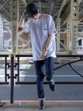 ガワさん（メンズ・175cm）の春コーディネート