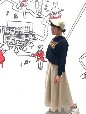 nanaさん（レディース・153cm）の春コーディネート
