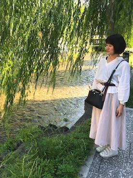 nanaさん（レディース・153cm）の春コーディネート