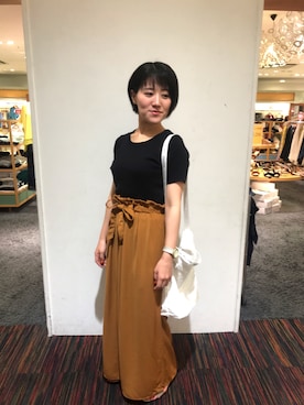 nanaさん（レディース・153cm）の夏コーディネート