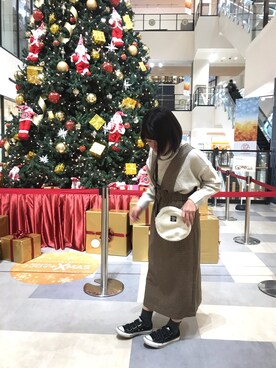 nanaさん（レディース・153cm）の冬コーディネート