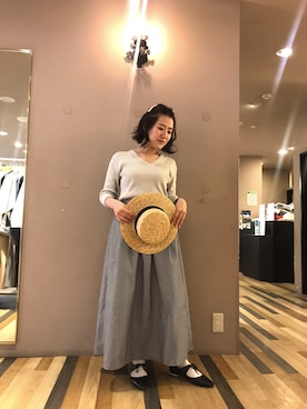 nanaさん（レディース・153cm）の春コーディネート