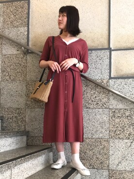 nanaさん（レディース・153cm）の春コーディネート