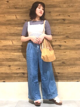 nanaさん（レディース・153cm）の夏コーディネート