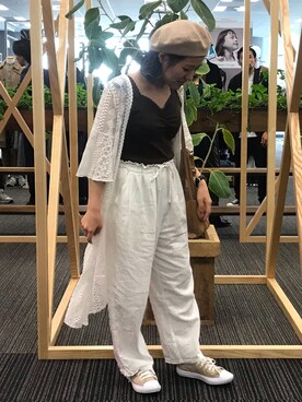 nanaさん（レディース・153cm）の夏コーディネート