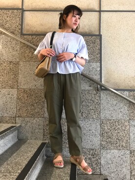 nanaさん（レディース・153cm）の夏コーディネート