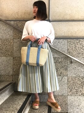 nanaさん（レディース・153cm）の夏コーディネート