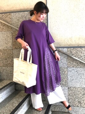 nanaさん(レディース・153cm)の夏コーディネート