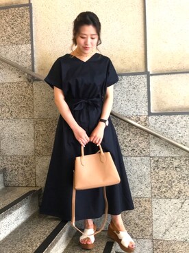 nanaさん（レディース・153cm）の夏コーディネート