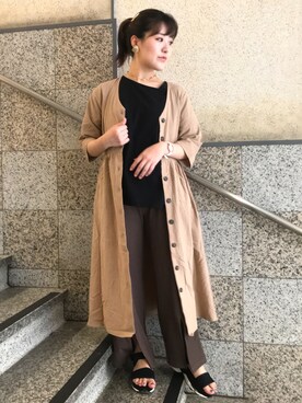 nanaさん（レディース・153cm）の夏コーディネート