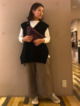nanaさん（レディース・153cm）の秋コーディネート