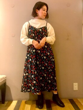 nanaさん（レディース・153cm）の秋コーディネート