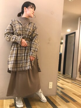 nanaさん（レディース・153cm）の秋コーディネート