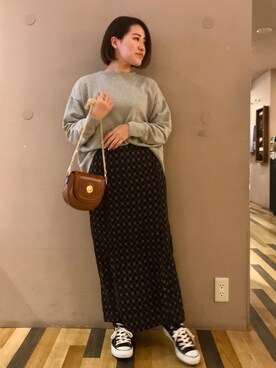 nanaさん（レディース・153cm）の冬コーディネート