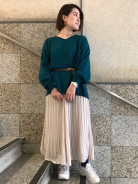 nanaさん（レディース・153cm）の冬コーディネート