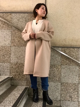 nanaさん（レディース・153cm）の冬コーディネート