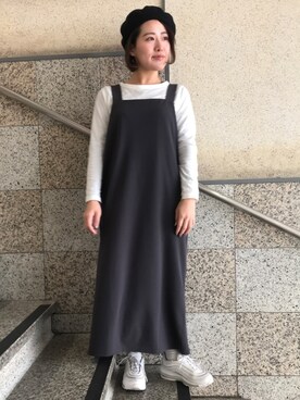 nanaさん（レディース・153cm）の冬コーディネート