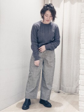 nanaさん（レディース・153cm）の冬コーディネート