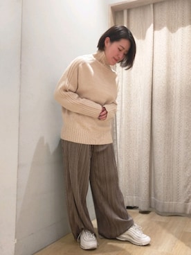 nanaさん（レディース・153cm）の冬コーディネート