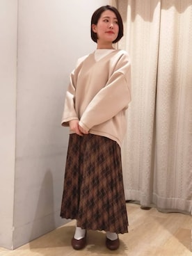 nanaさん(レディース・153cm)の冬コーディネート