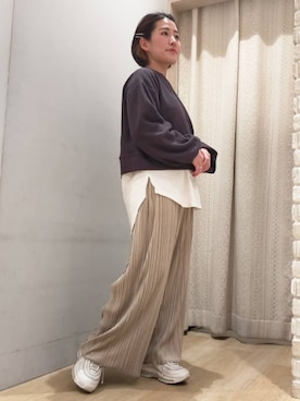 nanaさん（レディース・153cm）の冬コーディネート