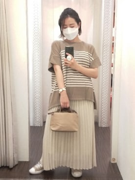 nanaさん（レディース・153cm）の夏コーディネート