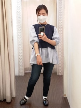 nanaさん（レディース・153cm）の夏コーディネート