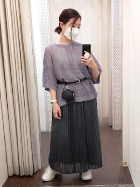 nanaさん（レディース・153cm）の夏コーディネート