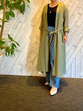 terunumaさん（レディース・150cm）の春コーディネート